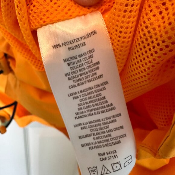 O-2 Bass Outdoor Hooded Water resistant Windbreaker jacket, Sz M - Picture 8 of 8